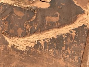 Photo of petroglyphs